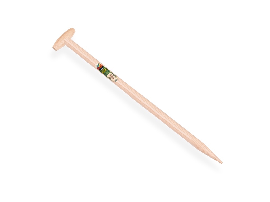 [657020] Pflanzstock ATLAS 95 cm mit Spitze und durchgesteckter T-Griff, FSC 100%