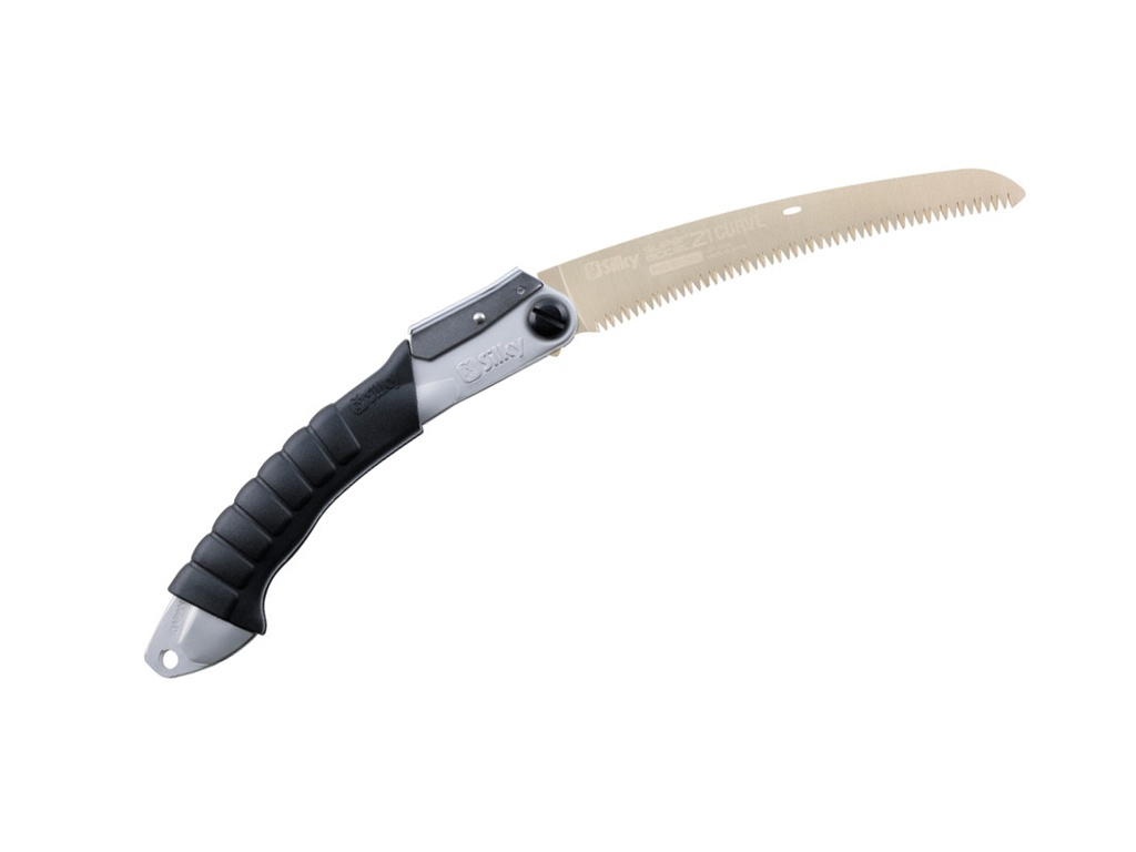 Scie d'élagage - Scie pliante SILKY Super Accel Curve 210-8, lame courbée