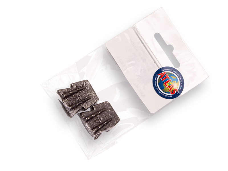 Hammerhead no. 4. metal, width 22 mm. packaged per 2.
