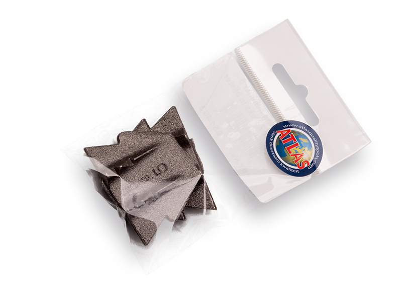 Metal flat wedge 44 mm no. 5 (per 2 pieces)