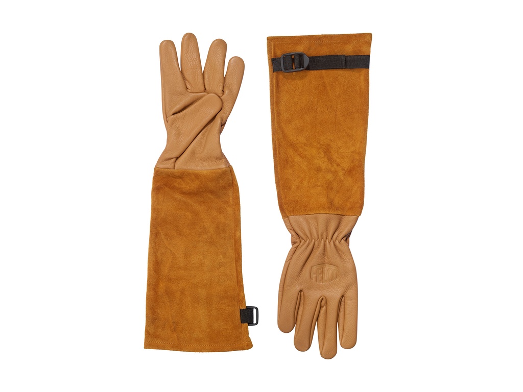 Gant de rose FELCO 705 taille XL, cuir de haute qualité, manchette en suède, résistant aux perforations