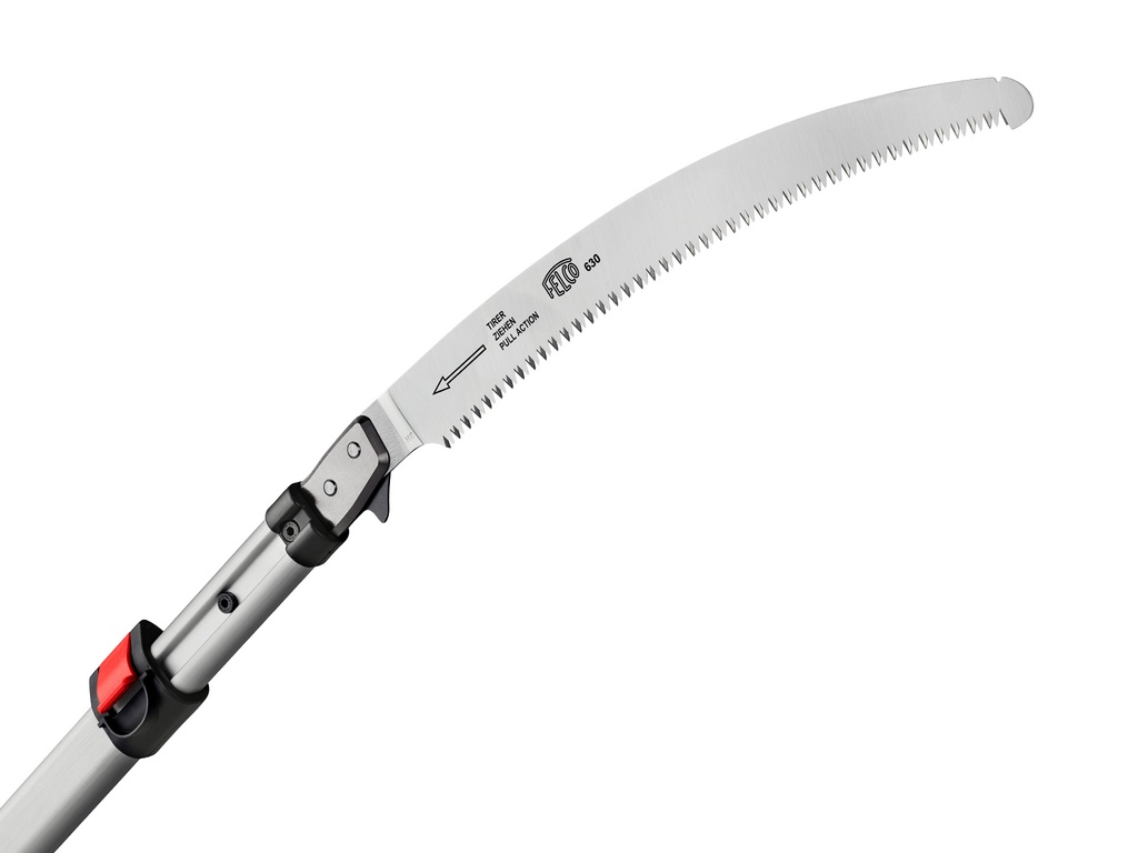 Stokzaag FELCO 682, uitschuifbaar van 207 cm tot 340 cm, gebogen zaagblad 33 cm