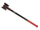 Fencing Maul - Fencing Maul EVEREST round steel, 5400 grams with fiberglass handle 90 cm