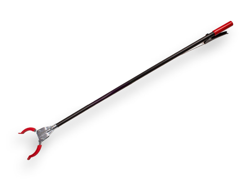 100x litter picker KNAUTHE 92 cm, metal jaws and lever grip, without EAN