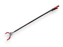100x litter picker KNAUTHE 92 cm, metal jaws and lever grip, without EAN