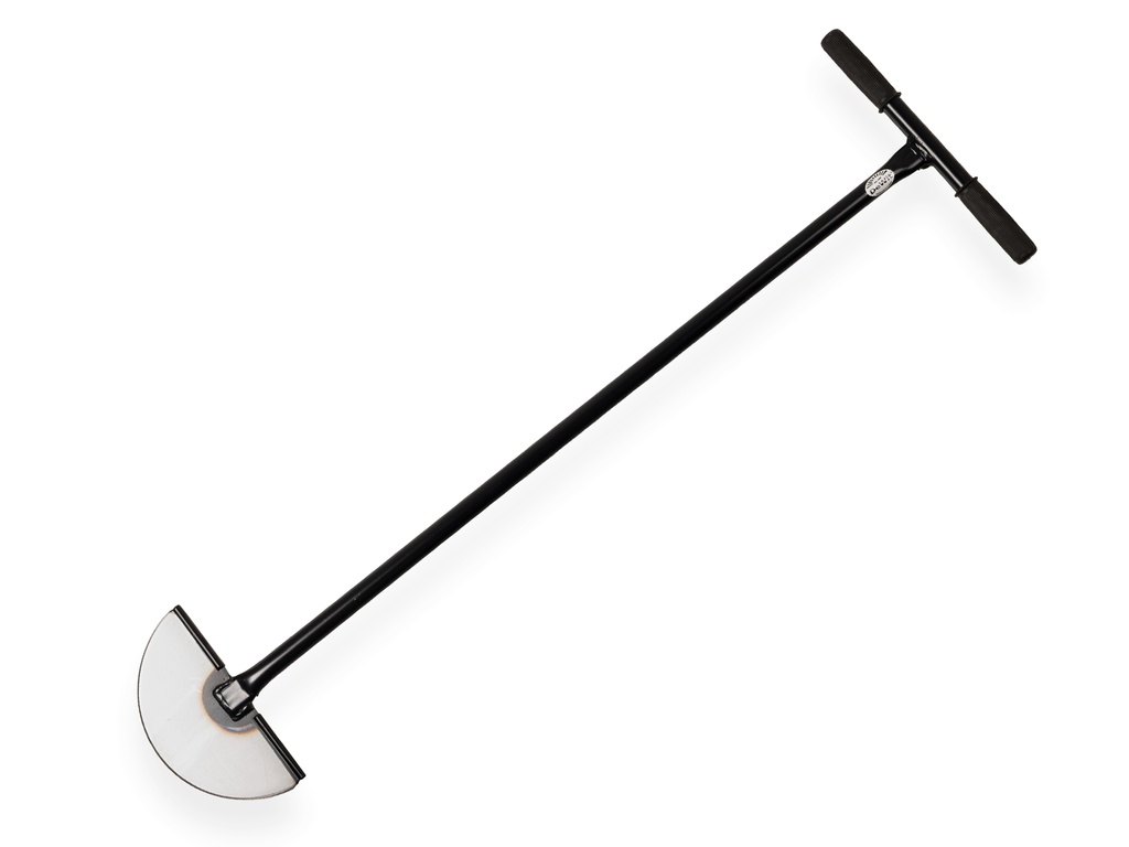 DE WIT forged edging knife, with tubular handle and steps