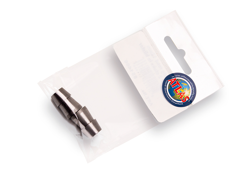 [651466] Runder Keil aus Metall 12 mm (2 Stück)