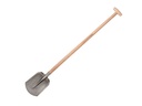 Father's Day Digging Shovel ATLAS FLAT STEP with handle and laser inscription ‘my father is the best!’
