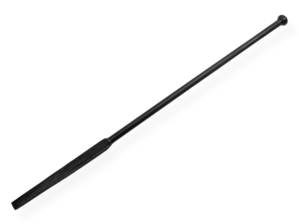 [BK006] Brechstange 135 cm mit flacher Meißelspitze und Knopf, Unterseite 55 cm quadratisch mit Keilspitze, ohne EAN-Codierung