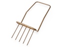 Woelvork Ergo DE PYPERE 40 cm, 5 gesmede tanden, 105 cm