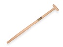 Spade handle ATLAS 85 cm, with through-mount T-grip, for IDEAL Diamant spade