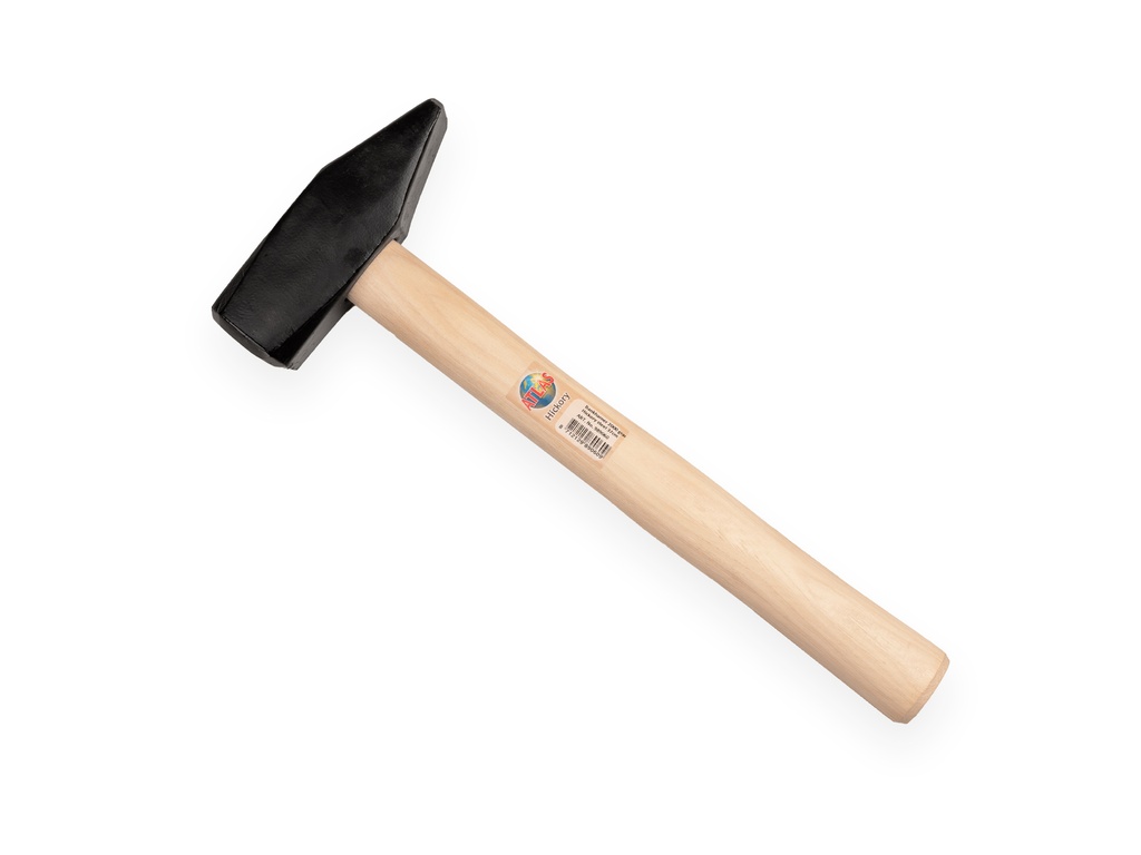 [989060] Engineer's hammer ATLAS 2000 grams, DIN 1041, with hickory handle 37 cm
