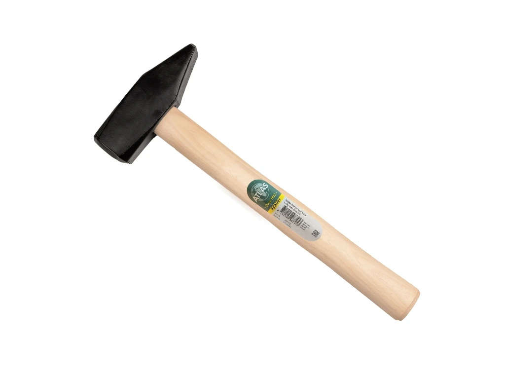 [989060] Schlosserhammer ATLAS 2000 Gramm, DIN 1041, mit HICKORY Stiel 37 cm