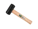 Fäustel - Hand-Vorschlaghammer ATLAS 2000 Gramm, DIN 6475, mit HICKORY Stiel 30 cm