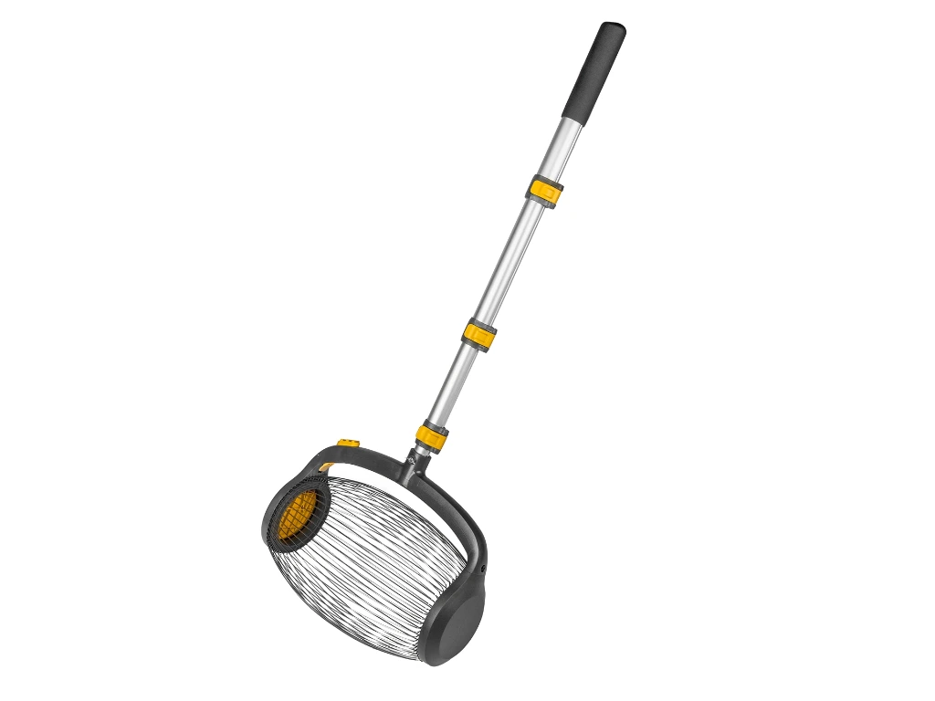 [1470935] Notenraper - Vruchtenraper SOLIDE, met klik-open luik en telescoopsteel 39 - 110 cm