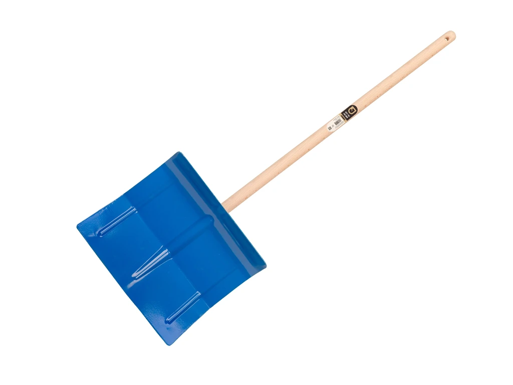 [960432] Jimmy Kids steel blue children's snow shovel, with beech handle