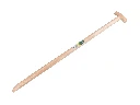 Mestvorksteel ATLAS 100 cm, voor vork met aangesmede veren, Engelse kruk, FSC 100%