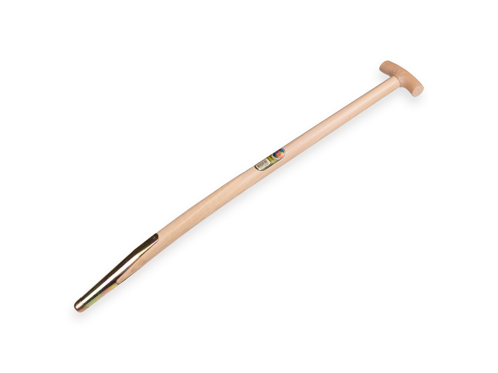 Manche de fourche à fumier ATLAS 90 cm courbé, avec douille à ressort et poignée en T, percé