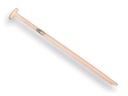 Shovel handle ATLAS 100 cm, with through-mount T-grip, for tree root spade - Polygator