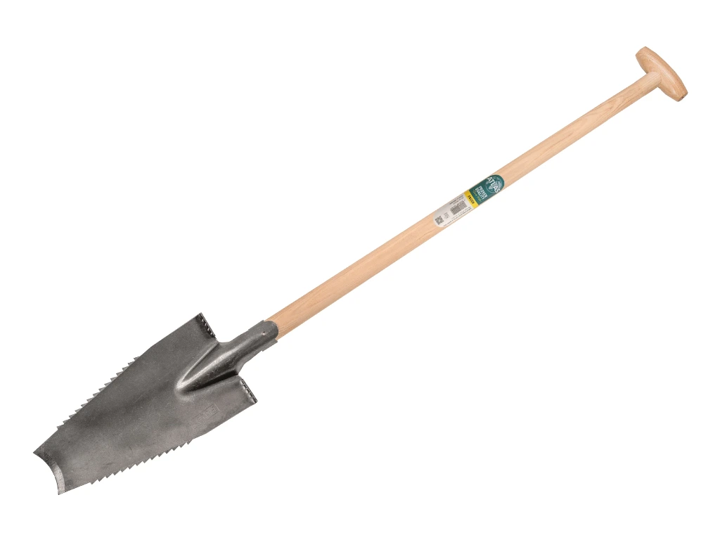 [780480] Tree root spade – ATLAS saw spade with STEP, blade 38 x 14 cm, with ATLAS shovel handle 100 cm