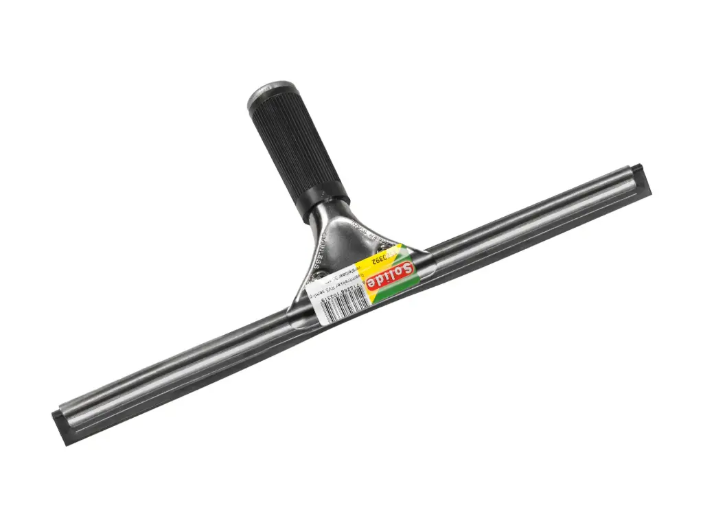 [1520392] Fensterabzieher SOLIDE 35 cm verstellbar, mit Edelstahl Halter und Gummigriff
