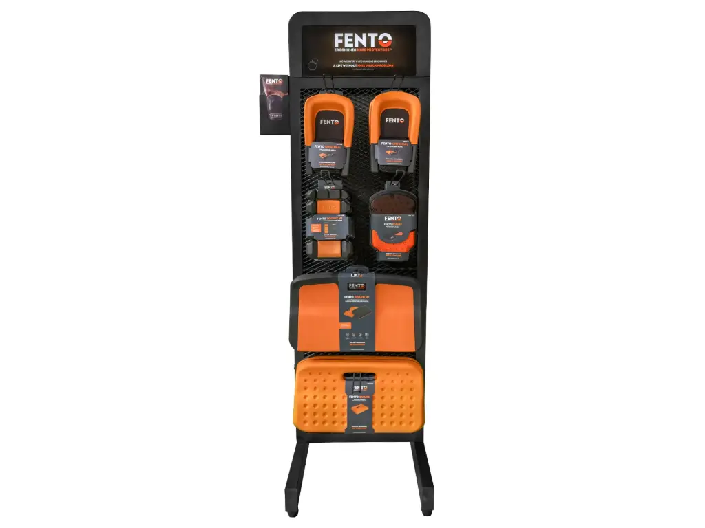 Boden-Display FENTO Small (ohne Inhalt), Abmessungen 166 x 60 x 50 cm