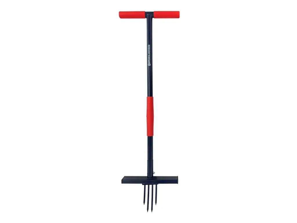 Ragwort fork SPEAR & JACKSON 4-prong with T-handle and sliding mechanism