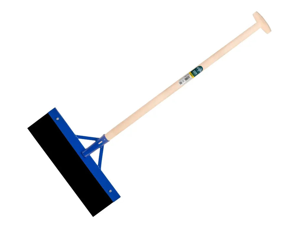 Bitumen scraper ATLAS 50 cm with ash wood handle 100 cm and through-mount T-grip