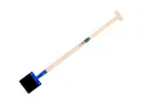 Atlas bitumen scraper 15 cm with ash wood handle 100 cm and through-mount T-grip, FSC 100%