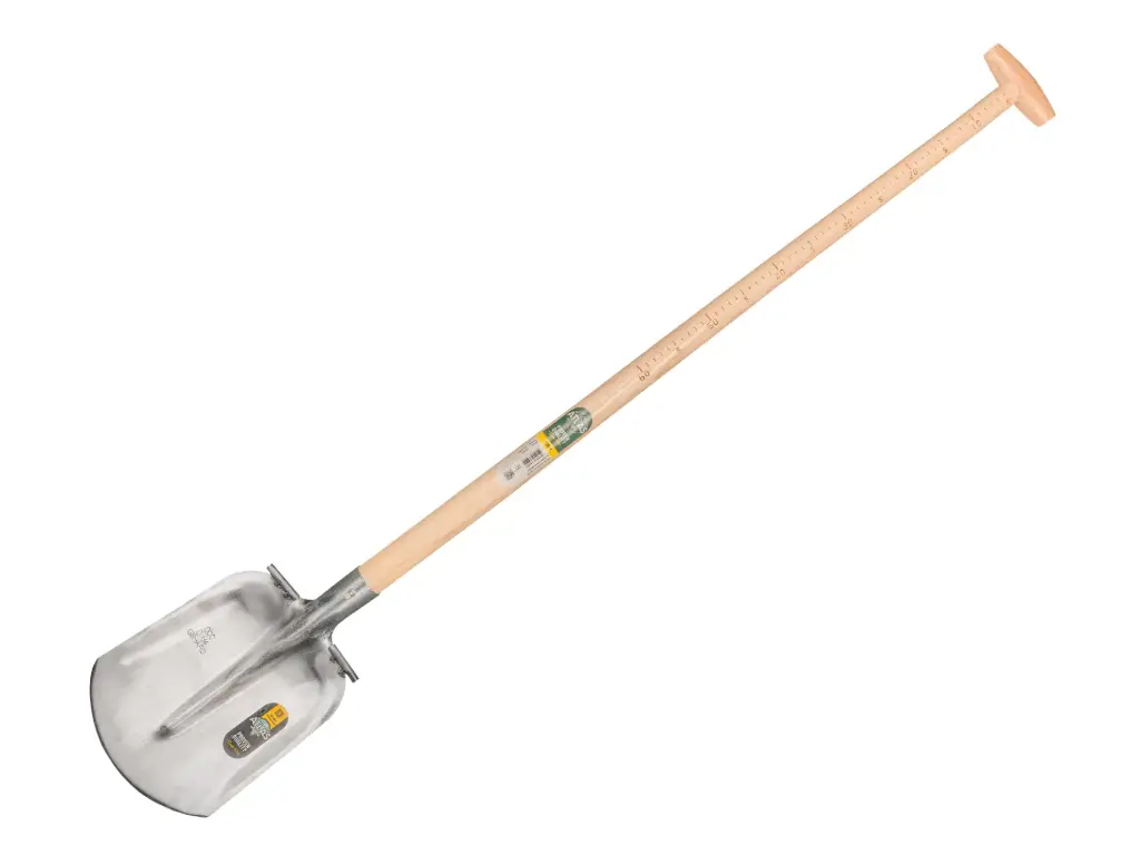 [736412] Steekbats ATLAS DIAMANT 1/4 000 gehard, gepolijst, RONDE OPSTAP, met ATLAS Meetsteel 110 cm gebogen, FSC 100%