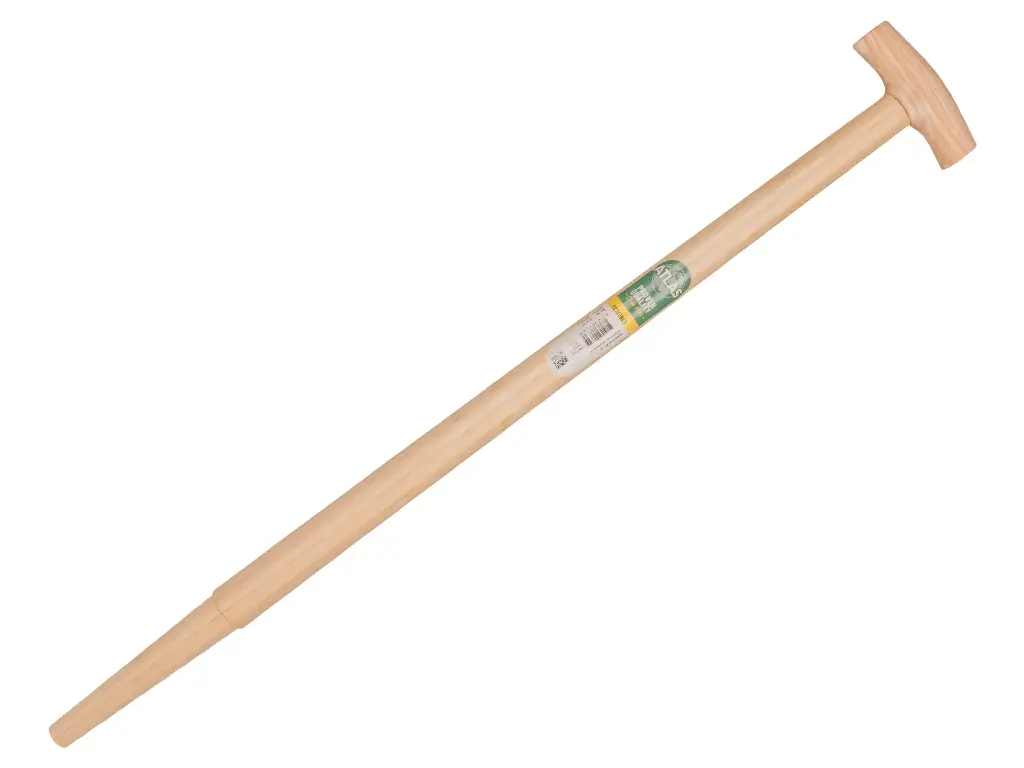 [211732] Manche de bêche ATLAS Ecofiber 85 cm extrémité fraisée, avec poignée en T, pour bêche à col de cygne