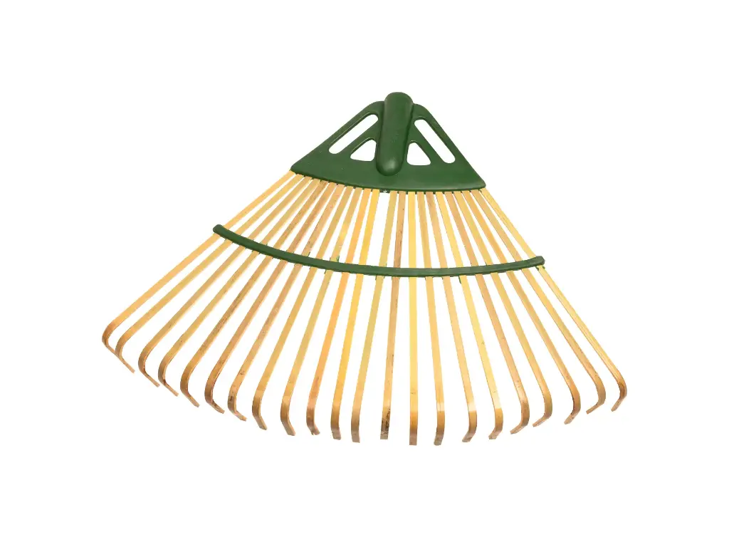 [1316020] Râteau à feuilles Jimmy en bambou 22 dents, sans manche