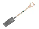 Drainierspaten ATLAS DIAMANT mit Tritt, Blatt 39 x 14 cm, mit ATLAS D-Griff 85 cm