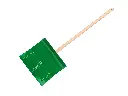 Children's snow shovel Jimmy Kids steel green, with beech handle