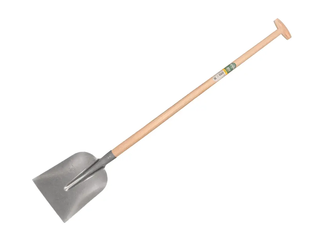 Betonschop ATLAS 1/2 0 gehard, blank gelakt met atlas schopsteel 110 cm