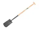 Spade ATLAS epoxy gecoat, met ATLAS Ecofiber steel 85 cm en Engelse kruk