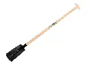 Cable shovel ATLAS 14 cm 3/4 black, straight with ATLAS shovel handle 110 cm, FSC 100%
