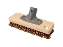 Balai de terrasse - balai-brosse SOLIDE union 20 cm, avec support de manche de balai, sans manche
