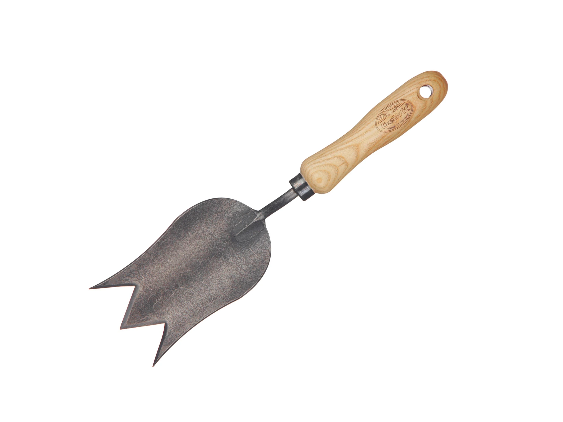 Tulpschepje - Plantschepje DE WIT X-treme gesmeed met ESSEN handvat 14 cm