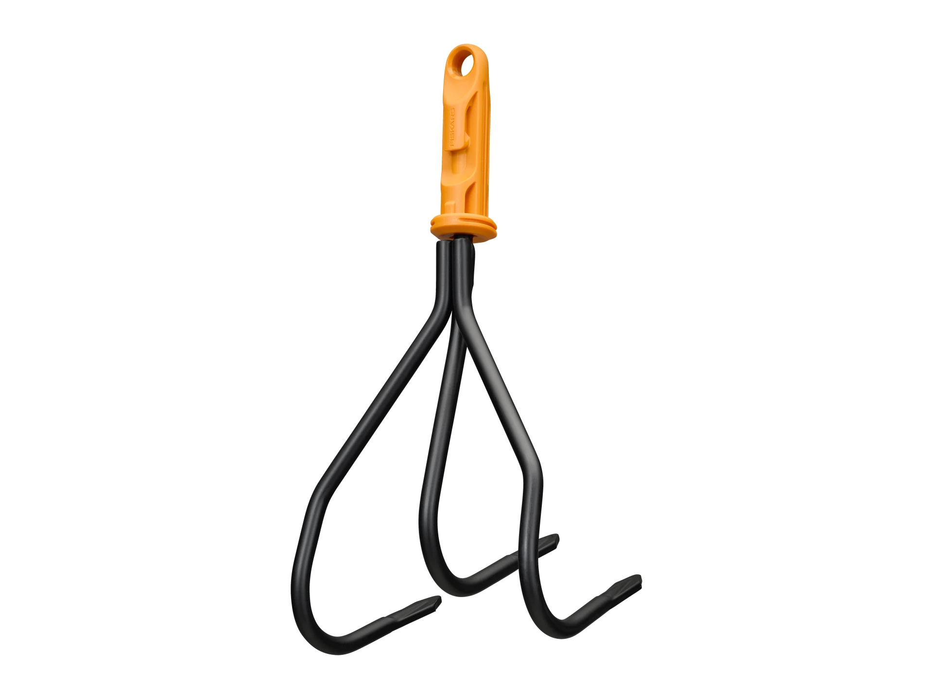 [1000844] FISKARS OneClick Kultivator - Handgrubber 3-zinkig mit Lanzenspitzen