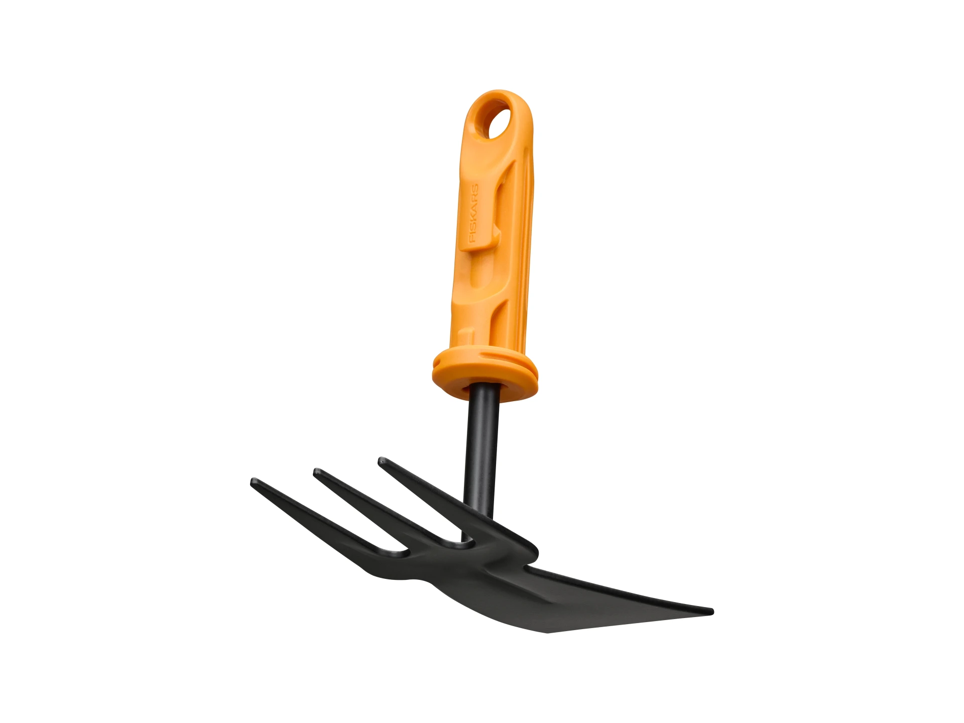 FISKARS OneClick Double Hoe with 3-Tine Fork