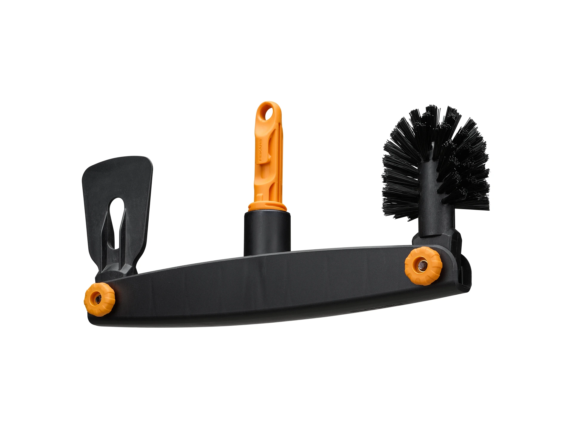 FISKARS OneClick Dachrinnenreiniger mit Bürste und Schaber