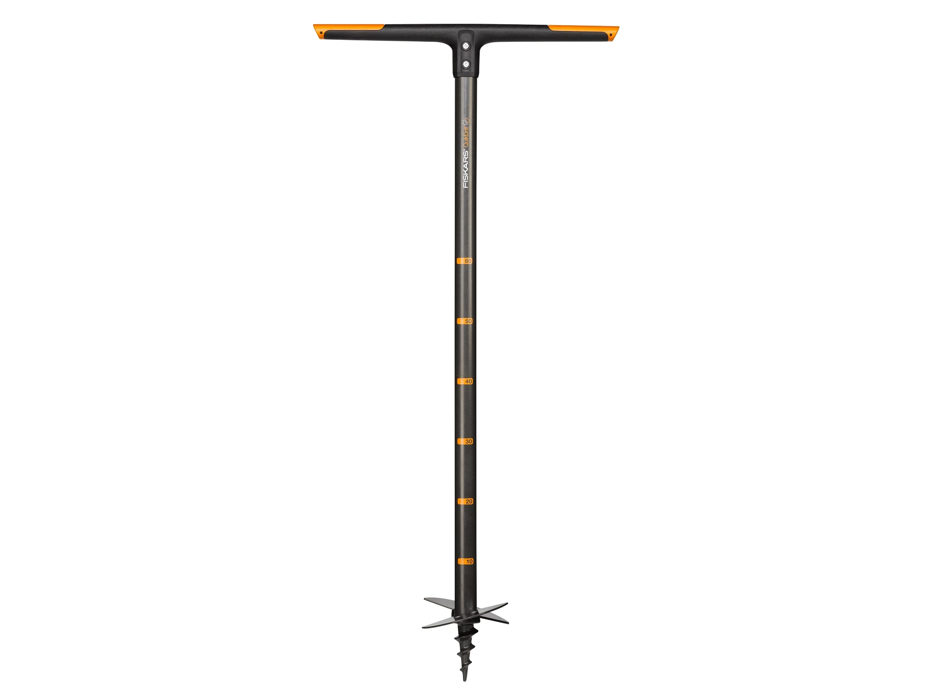 Tarière manuelle FISKARS QuikDrilll M 15 cm en spirale, longueur 110 cm