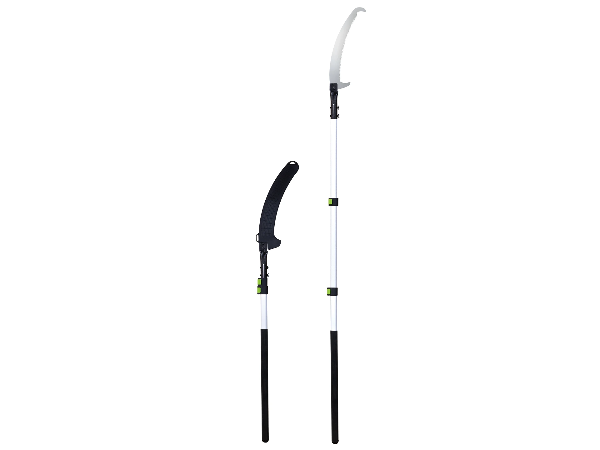 [710240] Komelon scie d’élagage sur perche Speed Cut 2 pièces, télescopique 160 - 270 cm, lame de scie courbée 36 cm