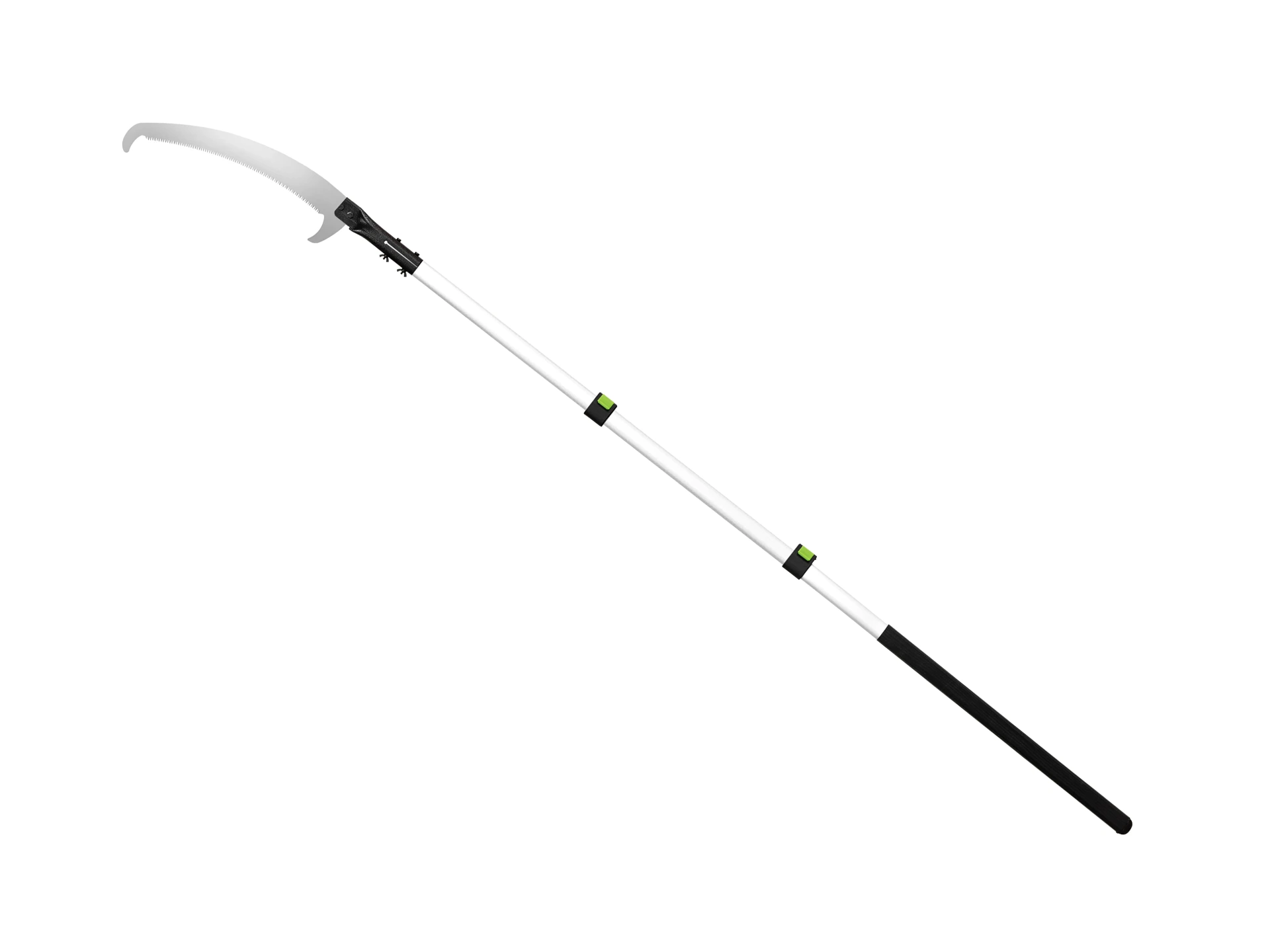 [710242] Komelon polesaw Speed Cut 3-piece, extendable 230 - 530 cm, bent saw blade 36 cm