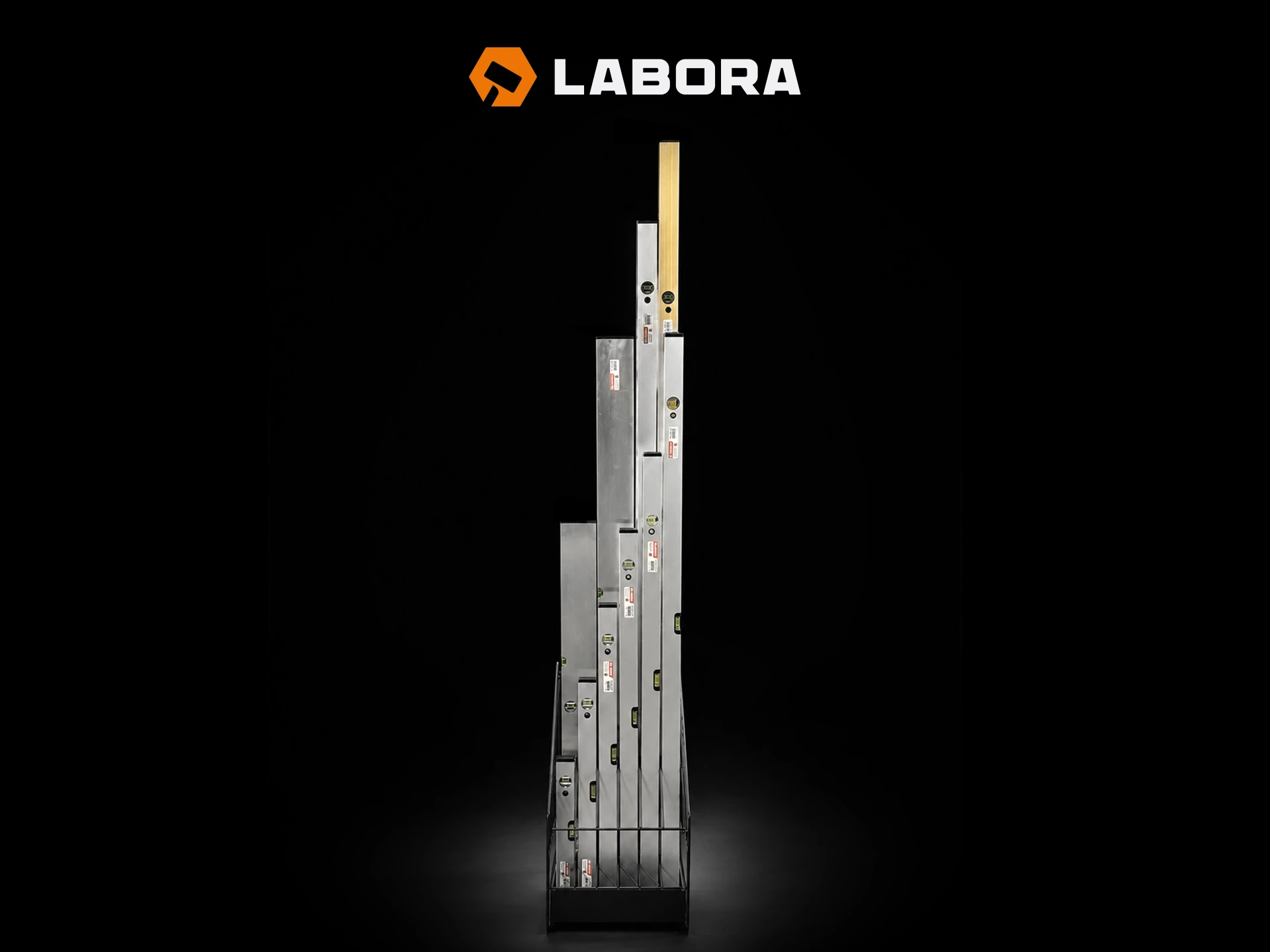[960164] Display Labora Waterpassen & afreilatten zonder handvat