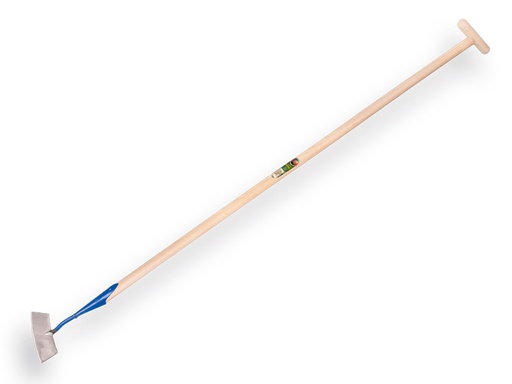 [1012201] DE WIT Schuffel Rund 20 cm, geschmiedet und gehärtet mit Schuffelstiel und Griff 160 x 3,2 cm