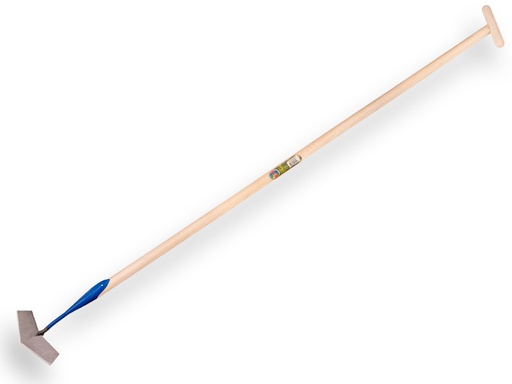 [1013321] Pointed dutch hoe DE WIT forged 20 cm, with ATLAS handle 170 x 3.0 cm and teardrop grip