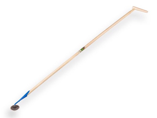 [1016800] Disc hoe DE WIT forged 9 cm, with ATLAS handle 170 x 3.0 cm and teardrop grip