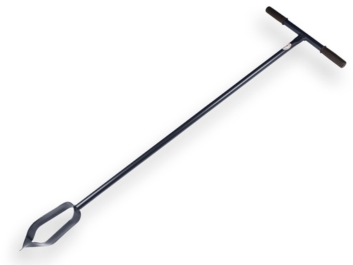 [1020100] Tarière manuelle DE WIT forgée 10 cm, longueur 123 cm